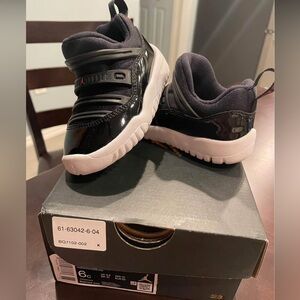 Kids Black and White Sneakers